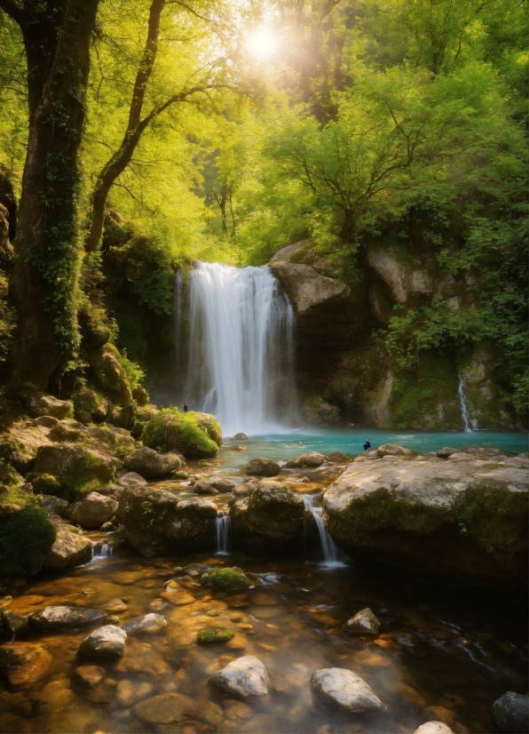 Chatgpt Create Music, Water, Water Resources, Plant, Light, Fluvial Landforms Of Streams