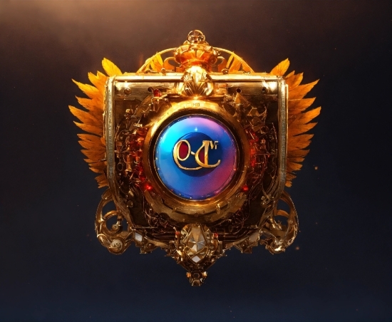 Circle, Jewellery, Emblem, Electric Blue, Art, Logo