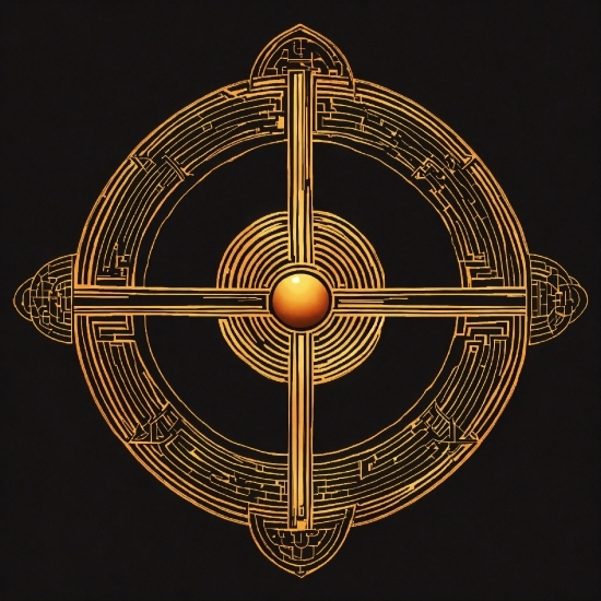 Circle, Symmetry, Font, Art, Symbol, Pattern
