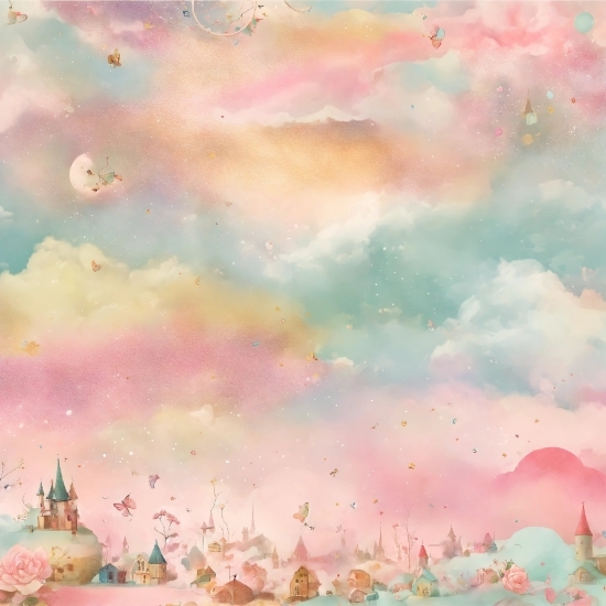 Cloud, Atmosphere, Daytime, Ecoregion, Sky, Paint