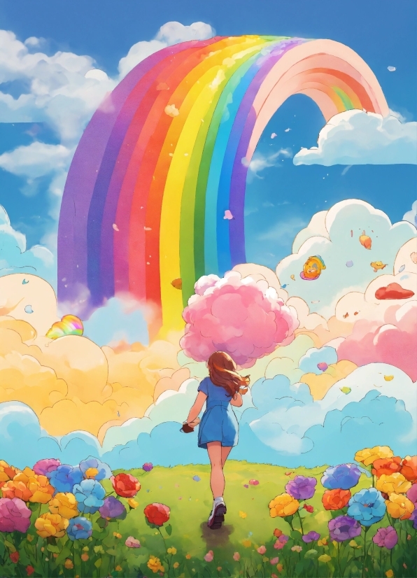 Cloud, Plant, Daytime, Sky, Rainbow, Ecoregion