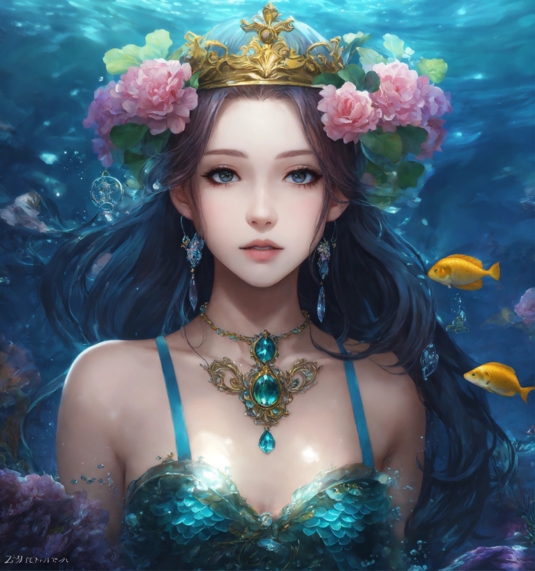Colorful Vector Background, Flower, Head, Hairstyle, Plant, Eye