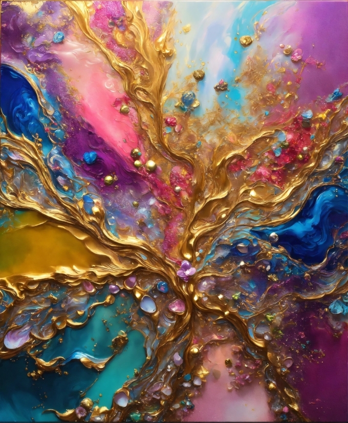 Cool Background For Pc, Liquid, Water, Purple, Art Paint, Paint