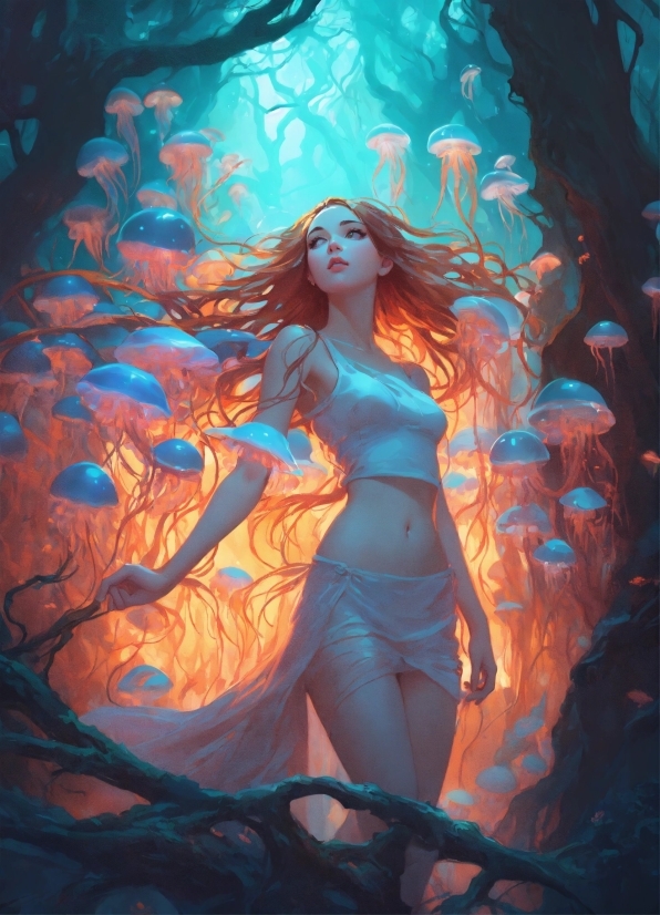 Dbz Wallpaper, Azure, Art, Cg Artwork, Painting, Electric Blue