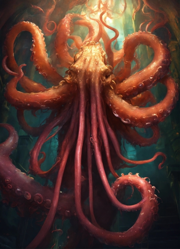 Demon Slayer Wallpaper Pc, Light, Marine Invertebrates, Organism, Cephalopod, Art