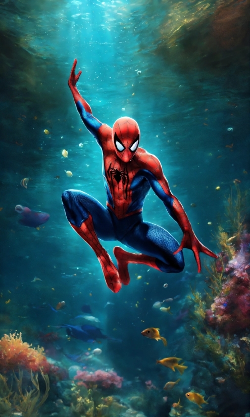 Download Wallpaper Keren Laptop, Natural Environment, People In Nature, Underwater, Organism, Recreation