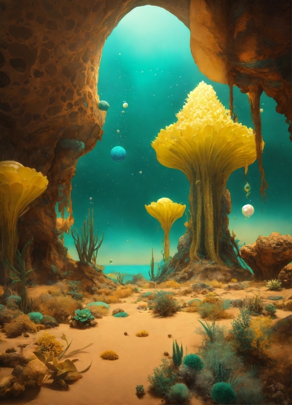 Download Wallpaper Windows 10 Hd, Water, Light, Nature, Natural Environment, Underwater