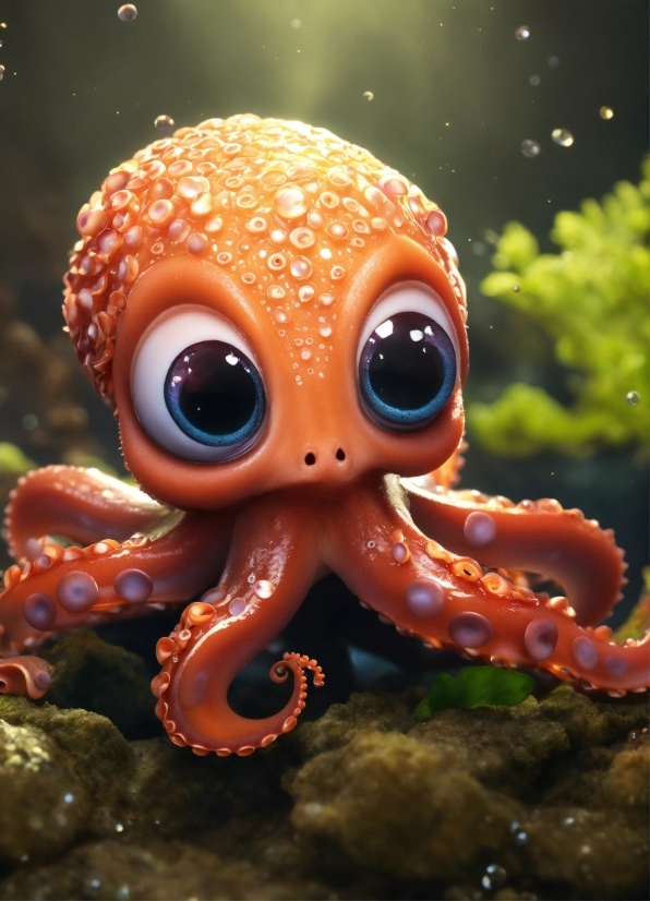 Eye, Water, Vertebrate, Marine Invertebrates, Octopus, Giant Pacific Octopus