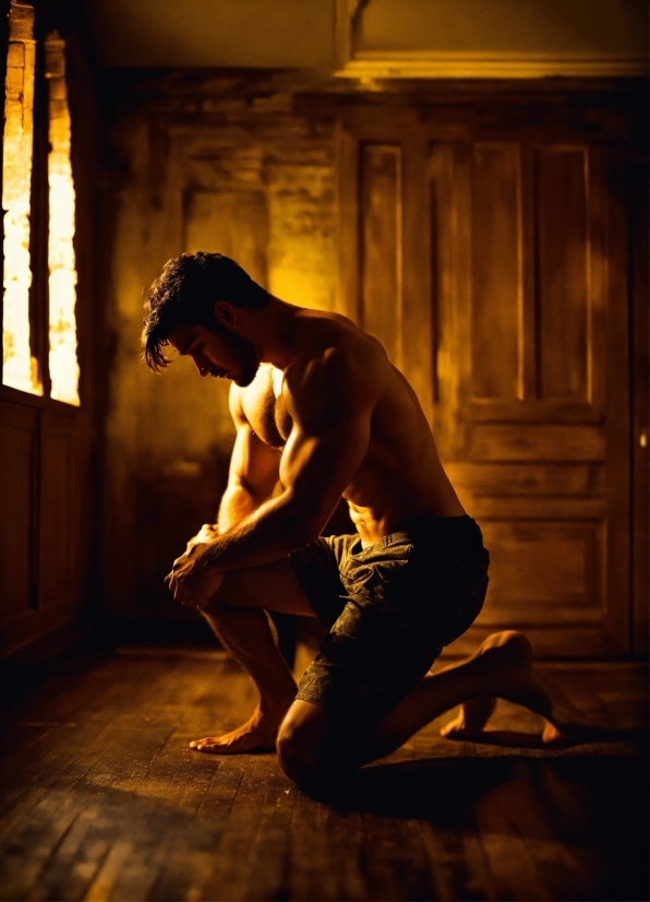 Flash Photography, Wood, Heat, Performing Arts, Barechested, Window