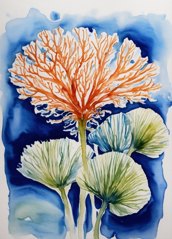 Flower, Plant, Petal, Botany, Nature, Art Paint