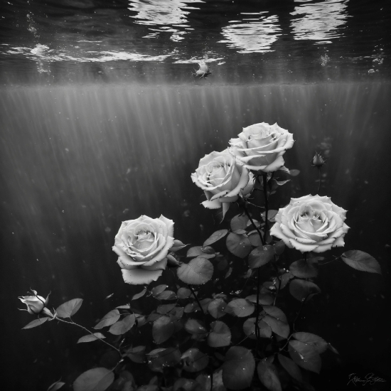 Flower, White, Petal, Black, Flash Photography, Black-and-white