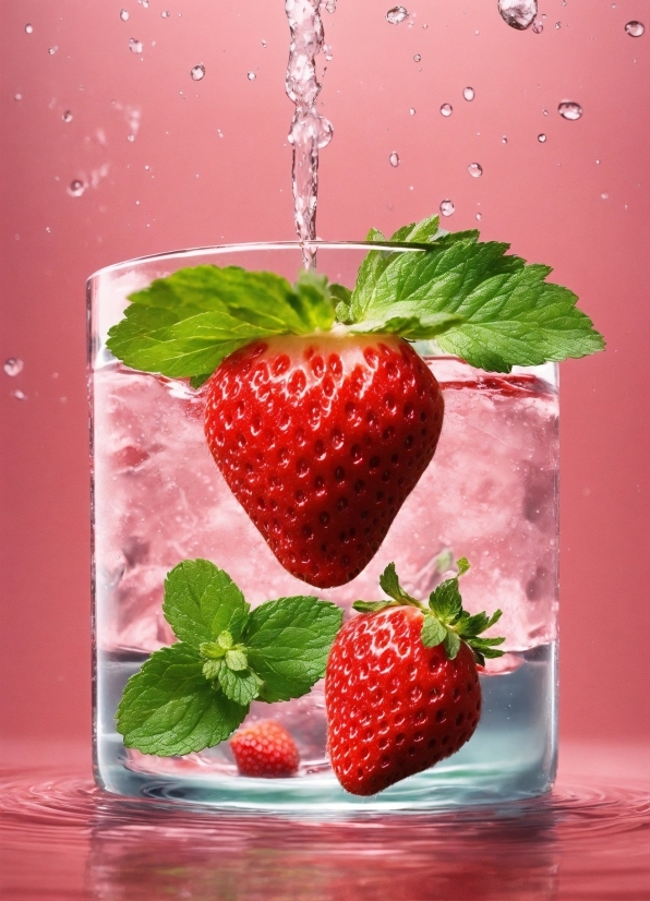 Food, Liquid, Fruit, Strawberry, Natural Foods, Fluid
