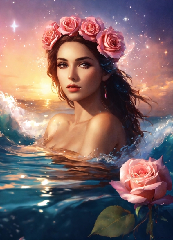 Free Animated Wallpaper Pc, Flower, Water, Hand, Plant, People In Nature