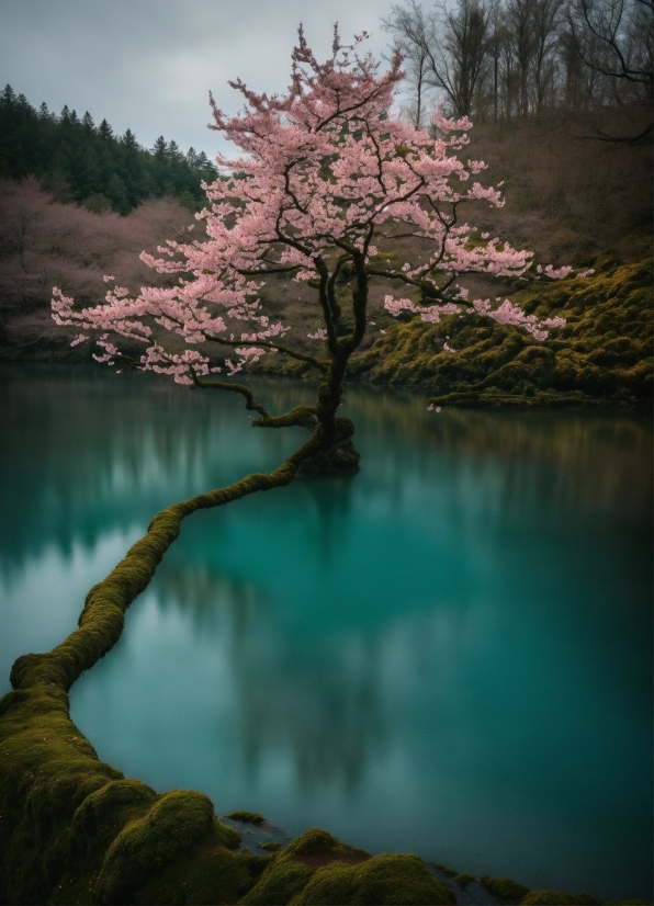 Free Copyright Videos Free Download, Water, Flower, Tree, Natural Landscape, Branch