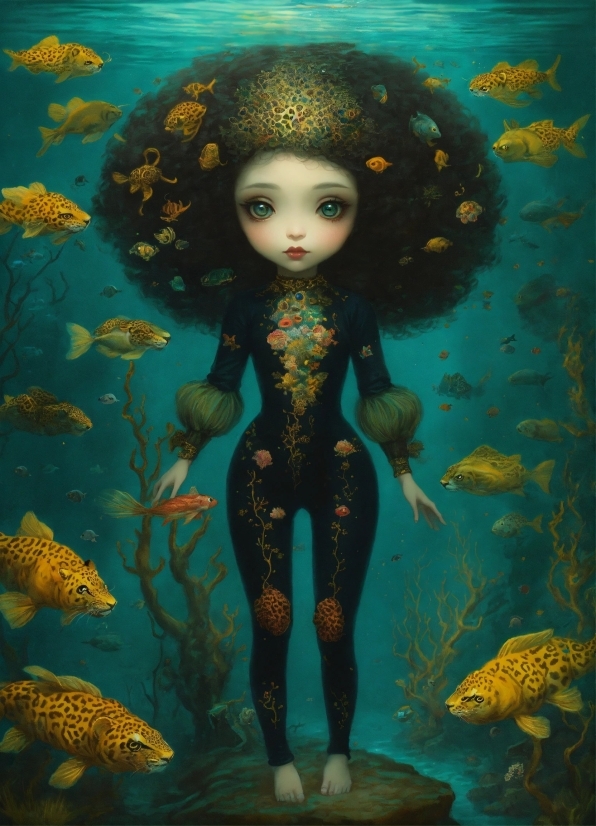 Free Halloween Screensavers For Desktop, Textile, Art, Organism, Painting, Aqua