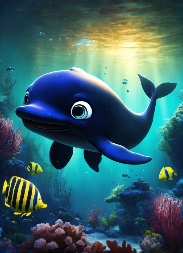 Full Screen Desktop Wallpaper Free Download, Water, Vertebrate, Underwater, Nature, Azure