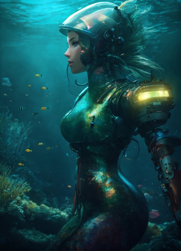 Gfx Graphics, Water, Vertebrate, Organism, Underwater, Art