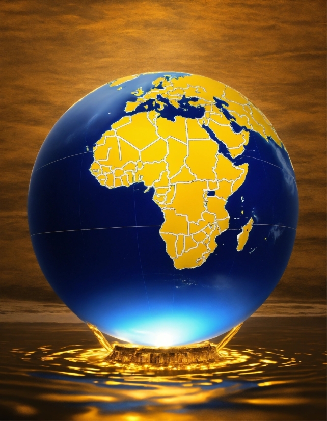 Gigapixel Upscale, World, Globe, Map, Astronomical Object, Electric Blue