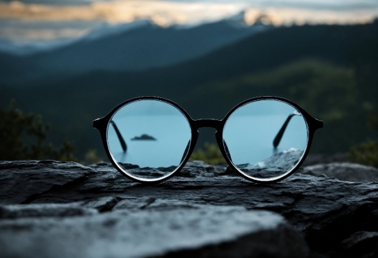 Glasses, Cloud, Sky, Water, Vision Care, Goggles