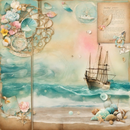 Google Illustrations Free, Paint, Azure, Blue, Textile, Art