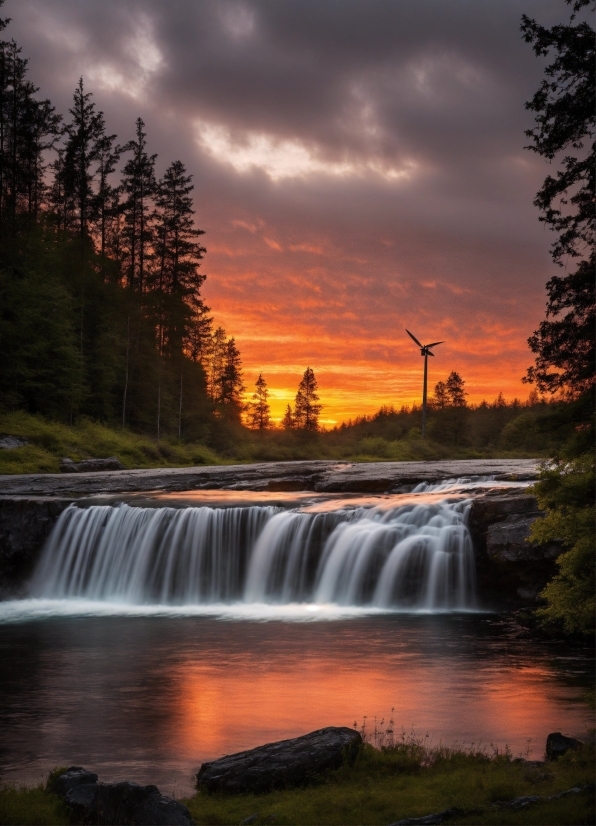 Green Screen Cartoon Video Free Download, Cloud, Water, Sky, Water Resources, Fluvial Landforms Of Streams