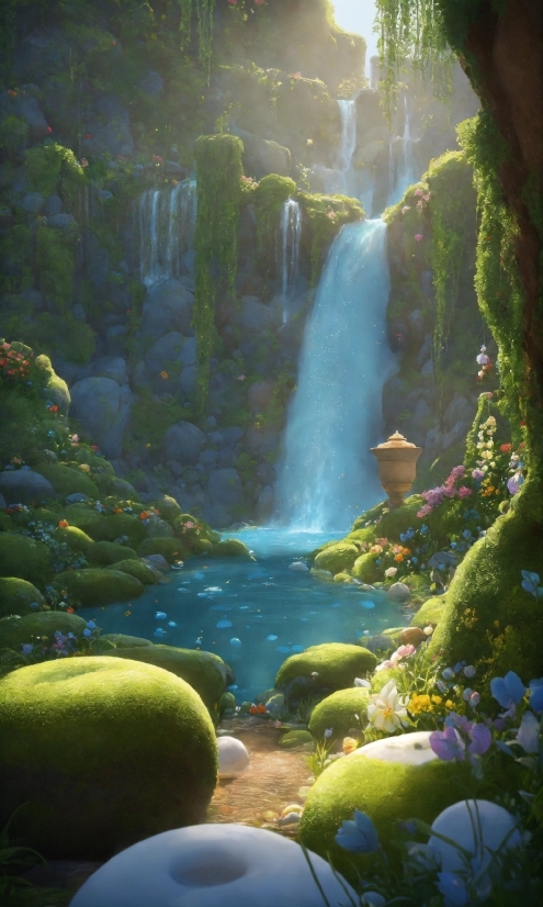 Green Screen Timer Video Download, Water, Plant, Water Resources, Light, Green