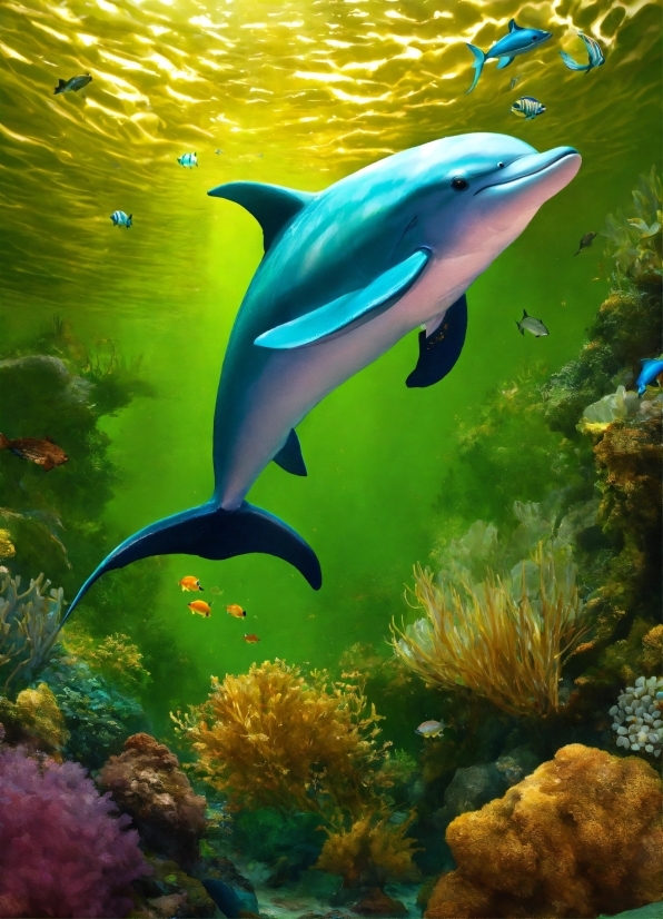 Hd Wallpaper 4k Ff, Water, Underwater, Green, Natural Environment, Organism
