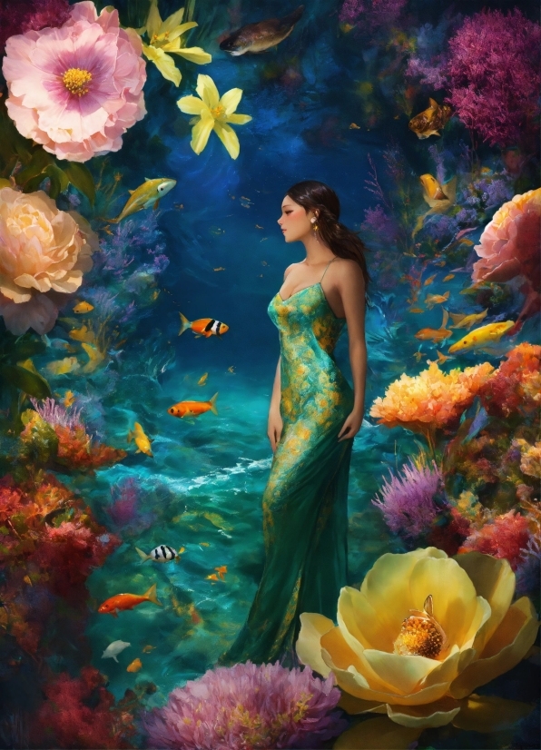 Hd Wallpaper Desktop Aesthetic, Flower, Plant, Botany, Nature, People In Nature