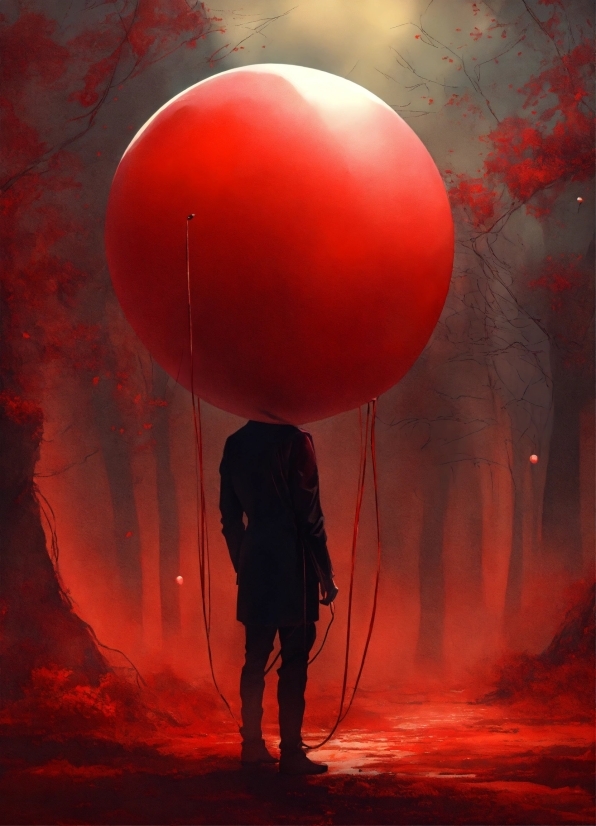 Head, Atmosphere, People In Nature, Light, Human Body, Balloon