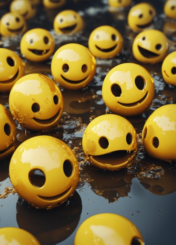 Insect, Yellow, Smile, Smiley, Emoticon, Recreation