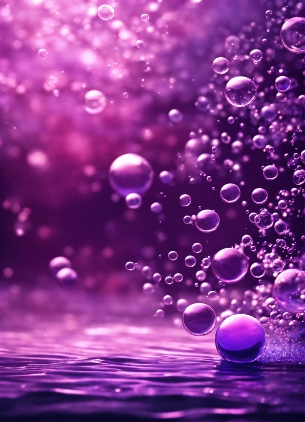 Liquid, Purple, Violet, Fluid, Water, Art
