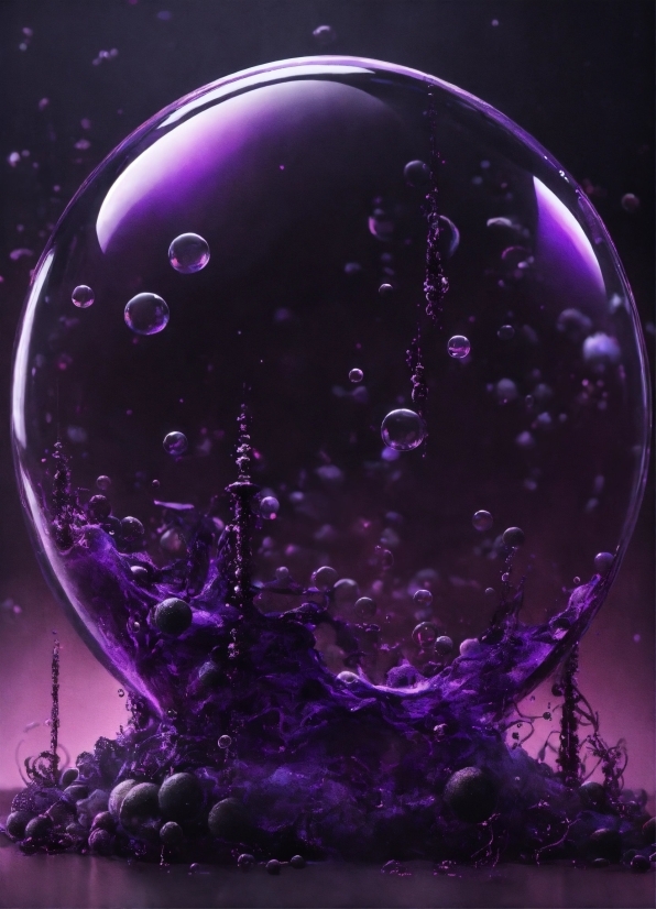 Liquid, Purple, World, Violet, Astronomical Object, Art