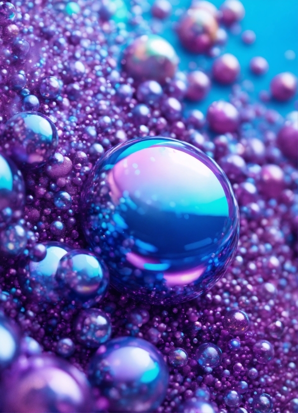 Liquid, Water, Blue, Purple, Azure, Natural Material