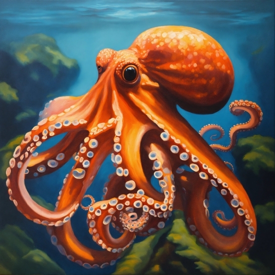 Marine Invertebrates, Giant Pacific Octopus, Octopus, Natural Environment, Cephalopod, Organism