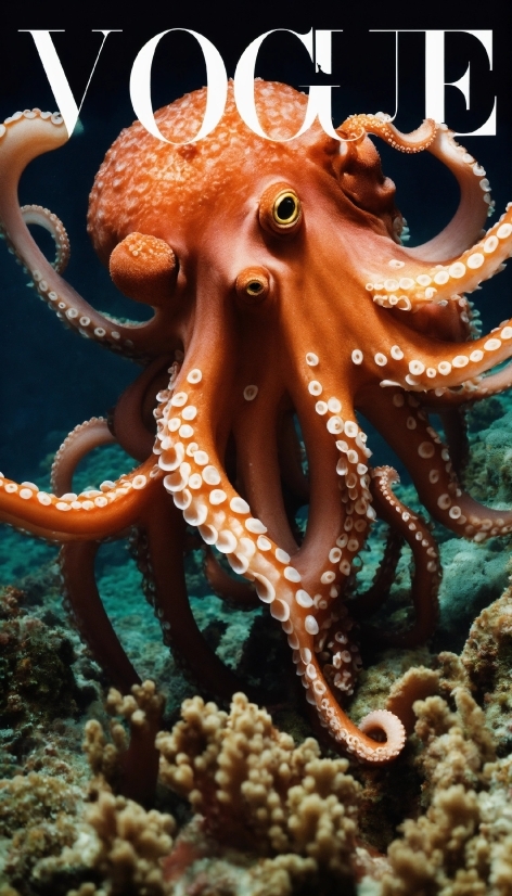Marine Invertebrates, Octopus, Cephalopod, Organism, Octopus, Terrestrial Plant