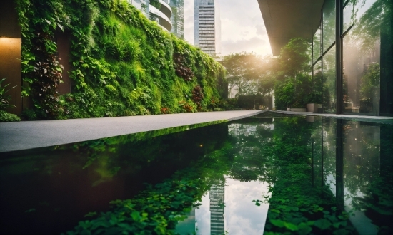 Meta Video Generator, Water, Plant, Water Resources, Green, Building
