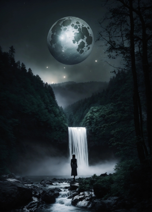 Microsoft Tay, Water, Atmosphere, Sky, Light, Moon