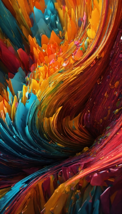 Mp3 Download Conconventer, Colorfulness, Art Paint, Light, Orange, Paint