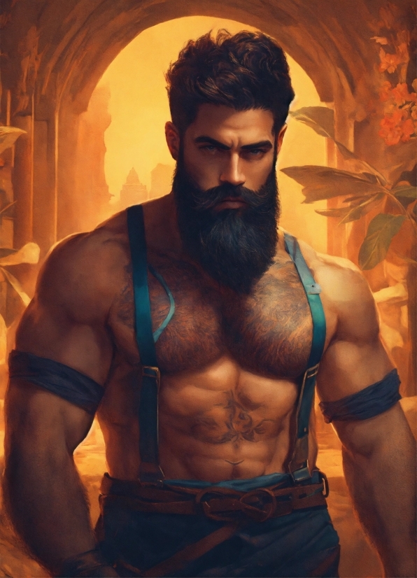 Muscle, Beard, Human Body, Jaw, Chest, Cool