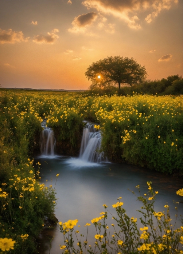 Nature Videos Free Download No Copyright, Flower, Cloud, Water, Plant, Sky