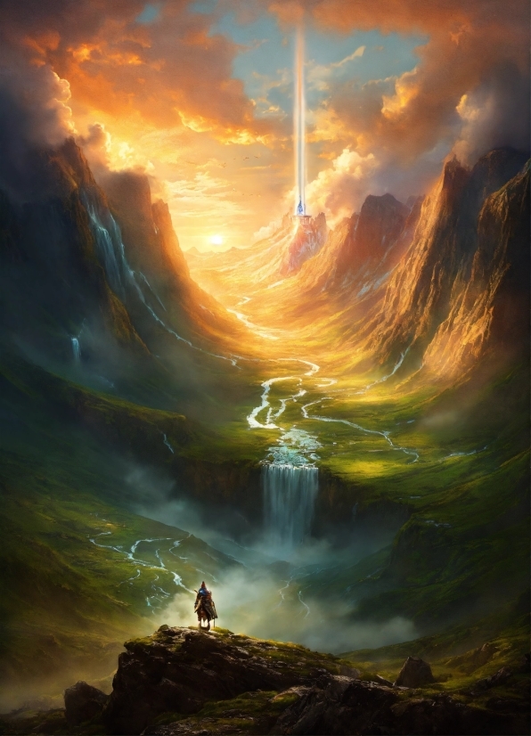 News Video Background Download, Cloud, Sky, Atmosphere, Water, Mountain