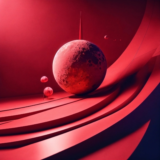 Orange, Red, Astronomical Object, Circle, Space, Tints And Shades