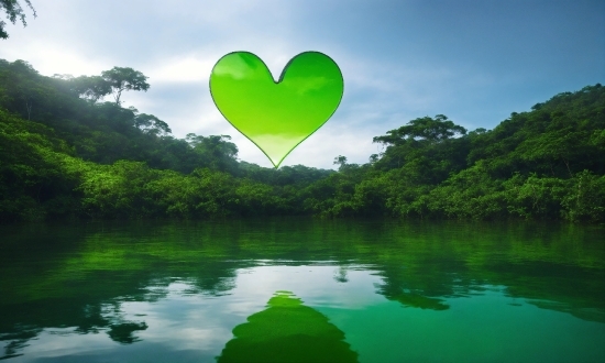 Photo Unblur Ai, Water, Sky, Green, Plant, Natural Landscape