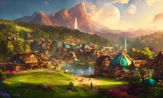 Predictive Ai, Cloud, Sky, Mountain, Atmosphere, World
