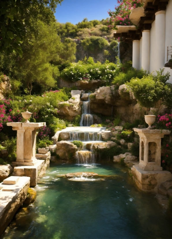 Public Domain Stock Photos, Water, Plant, Sky, Building, Nature