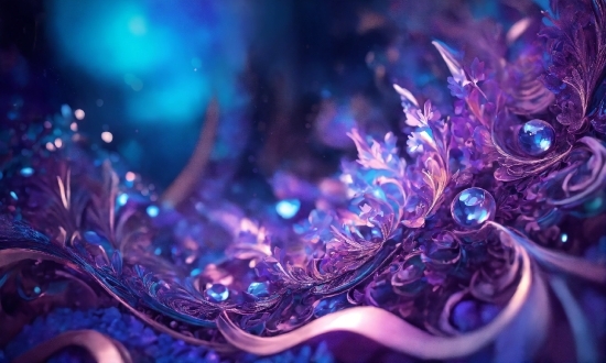 Purple, Liquid, Violet, Art, Magenta, Electric Blue
