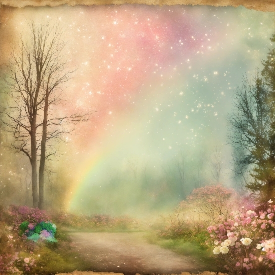 Rainbow, Atmosphere, Plant, Sky, Nature, Natural Landscape