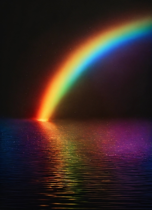 Rainbow, Liquid, Water, Sky, Fluid, Atmospheric Phenomenon