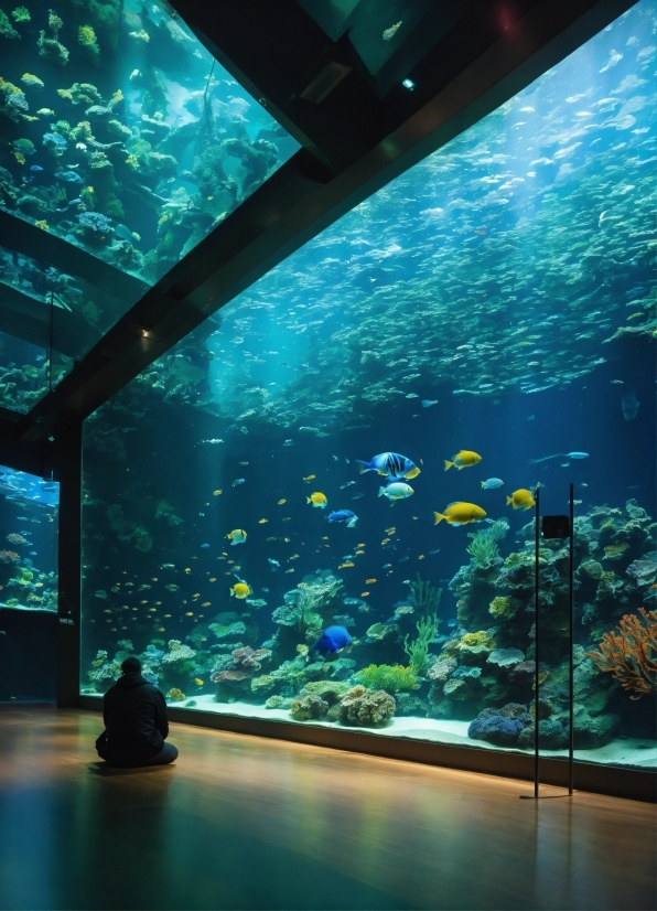 Realistic Ai Art, Water, Vertebrate, Light, Green, World