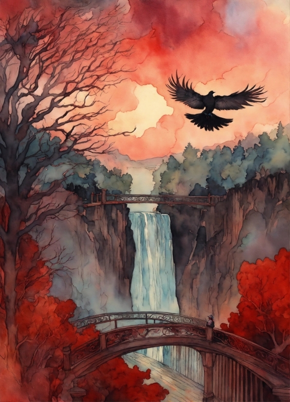 Sad Sky Background Video, Cloud, Bird, World, Sky, Nature